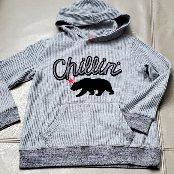 Old Navy Thermal Hoodie Sweatshirt – Kid’s Size Medium, Warm & Lightweight - Picture 1 of 3